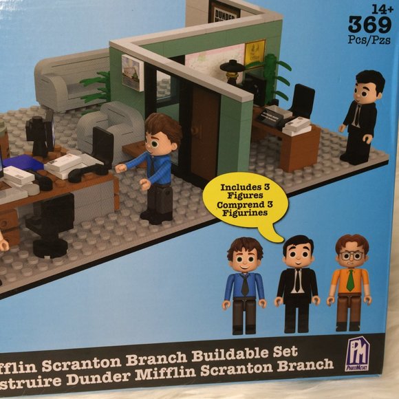 The Office Dunder Mifflin Scranton Branch Buildable Construction Set - Picture 2 of 6